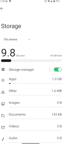 GS290 Storage