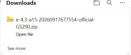 Download to laptop